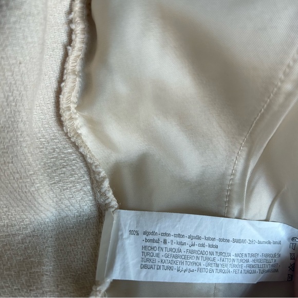 ZARA PAPER BAG PANTS 100% COTTON - Picture 10 of 15